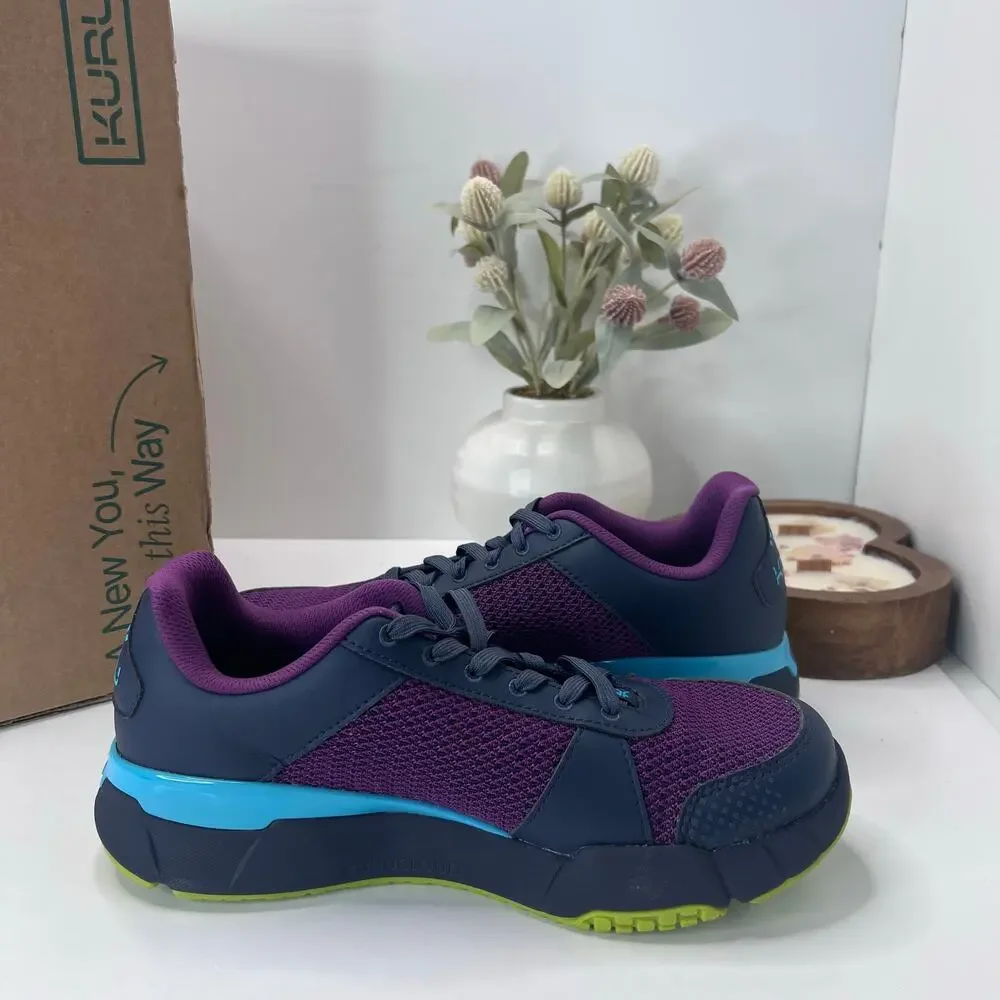 Kuru Quantum 2.0 Walking Comfort Sneaker Electirc Grape Blue Women 10.5M NWB